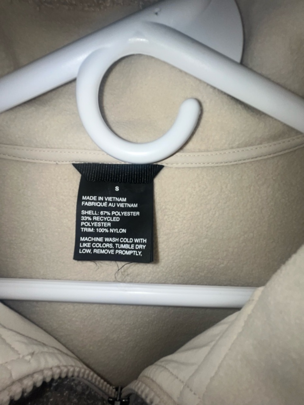 Vuori Sycamore women’s Sherpa Full Zip Jacket - Picture 4 of 5